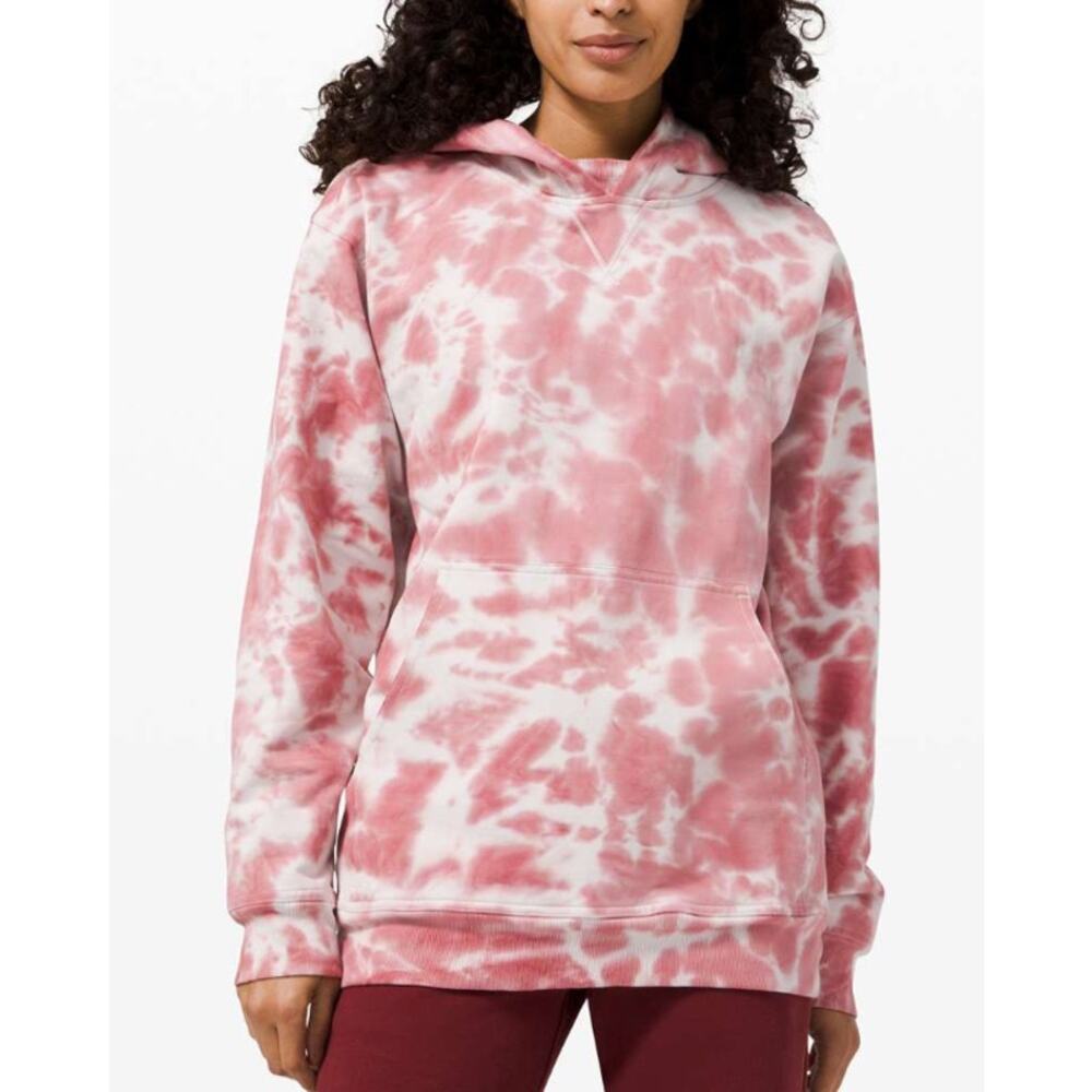 lululemon athletica Pink Tie-Dye Hoodie